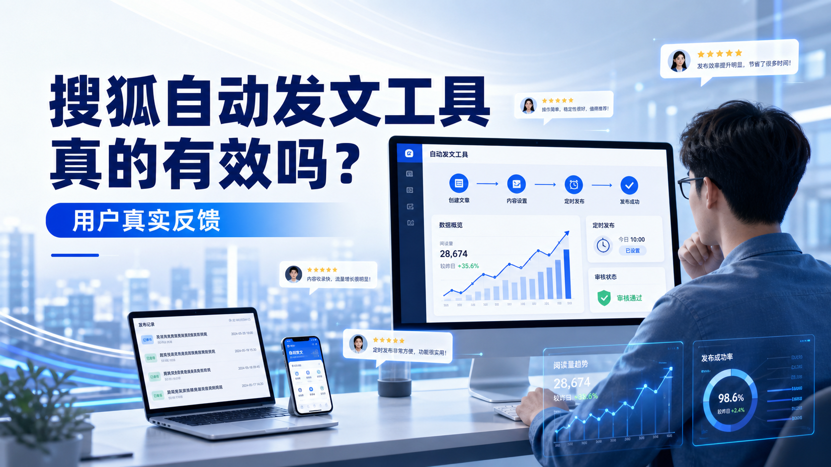 搜狐自动发文工具真的有效吗？贺州用户的真实反馈